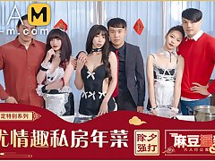 Chinese New Year Special -Six People Orgy in Apartment MD-0100-1 / è¿‡å¹´ç‰¹åˆ«ä¼åˆ’-æƒ…è¶£ç§æˆ¿å¹´èœ - ModelMediaAsia